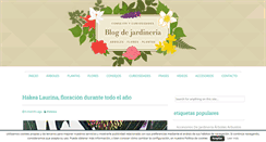 Desktop Screenshot of blogdejardineria.com
